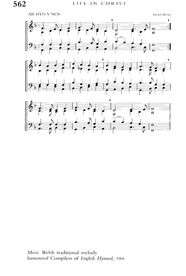 Church Hymnary (4th ed.) page 1058