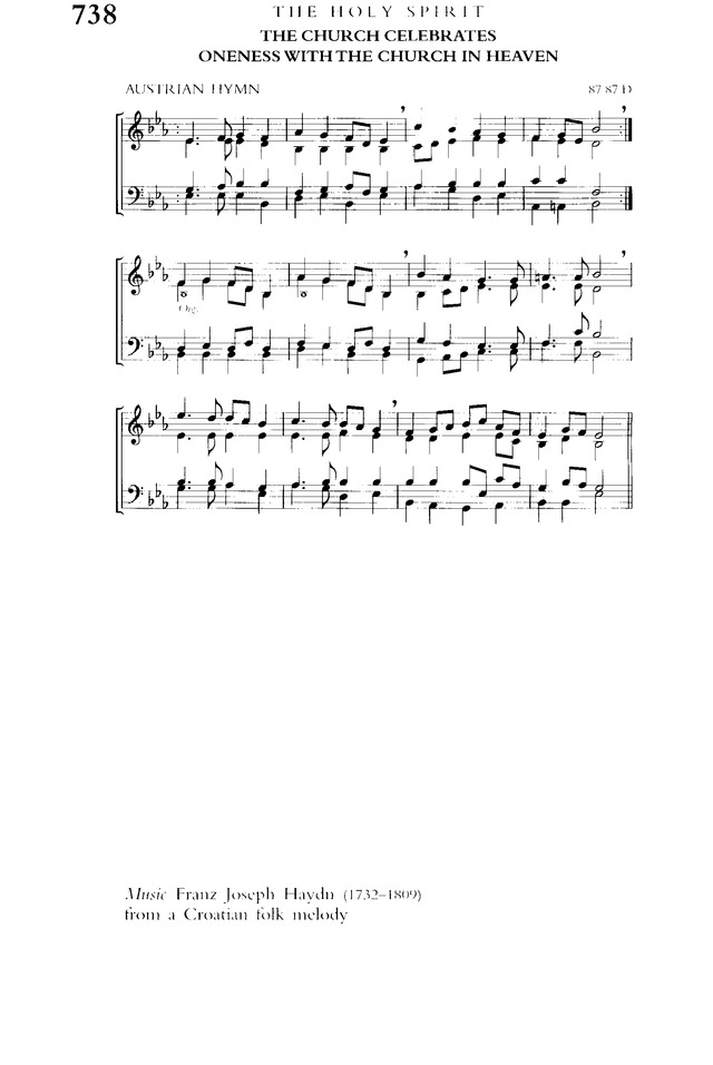 Church Hymnary (4th ed.) page 1362