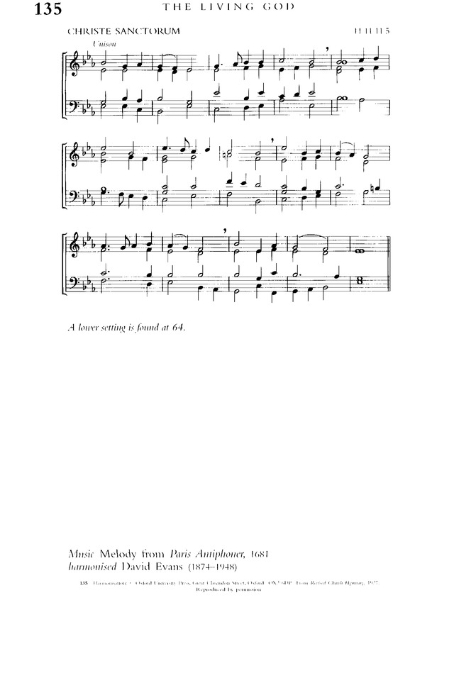Church Hymnary (4th ed.) page 244