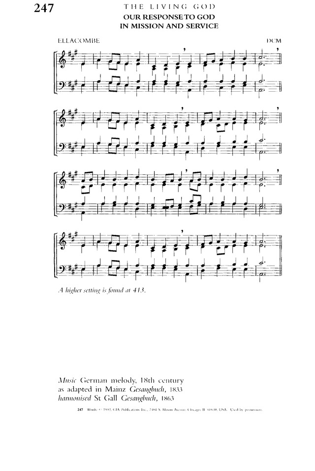 Church Hymnary (4th ed.) page 462