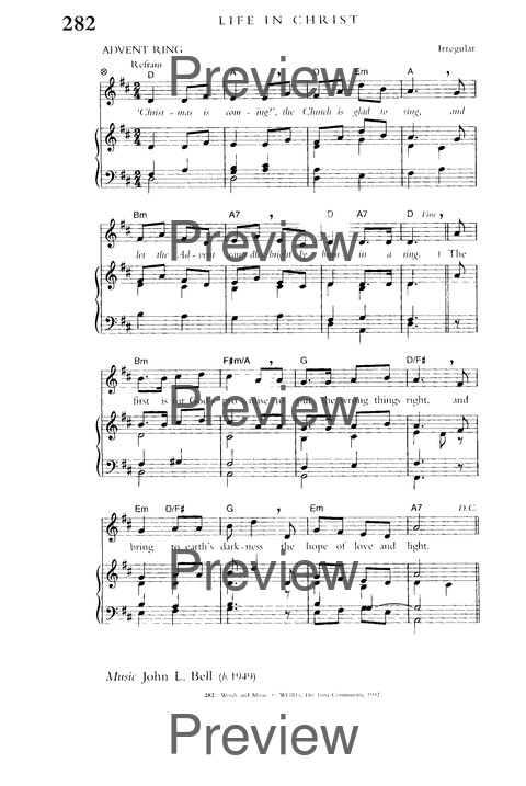 Church Hymnary (4th ed.) page 534