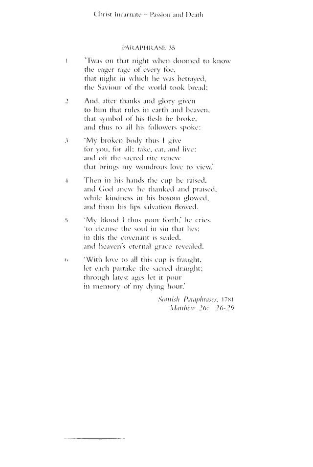 Church Hymnary (4th ed.) page 709