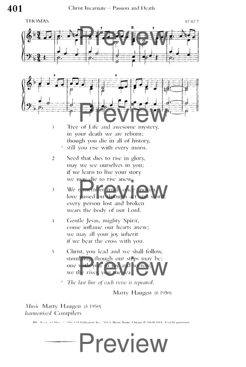 Church Hymnary (4th ed.) page 755
