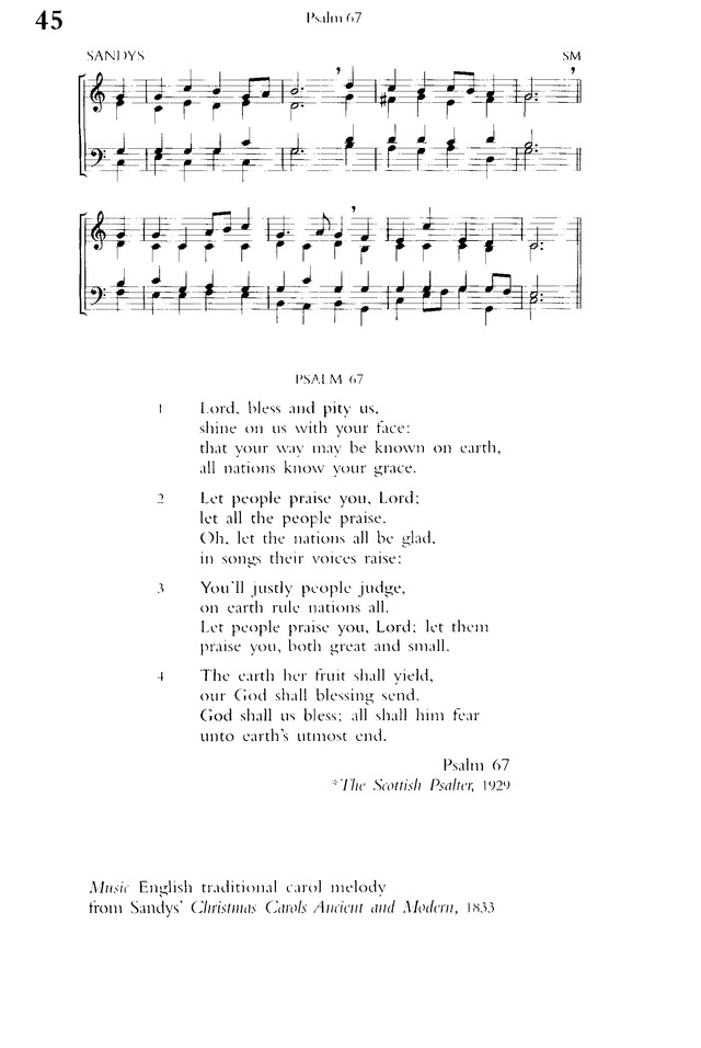 Church Hymnary (4th ed.) page 84