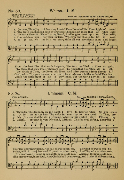 The Chapel Hymnal: hymns and songs (Fifth ed.) page 42