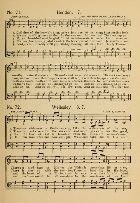 The Chapel Hymnal: hymns and songs (Fifth ed.) page 43