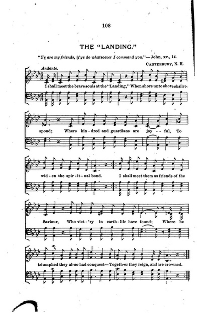 A Collection of Hymns and Anthems: Adapted to Public Worship page 108