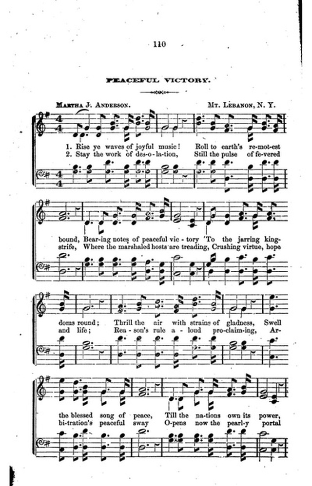 A Collection of Hymns and Anthems: Adapted to Public Worship page 110