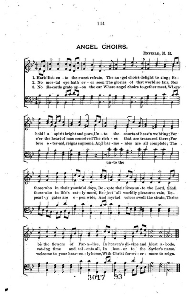 A Collection of Hymns and Anthems: Adapted to Public Worship page 144