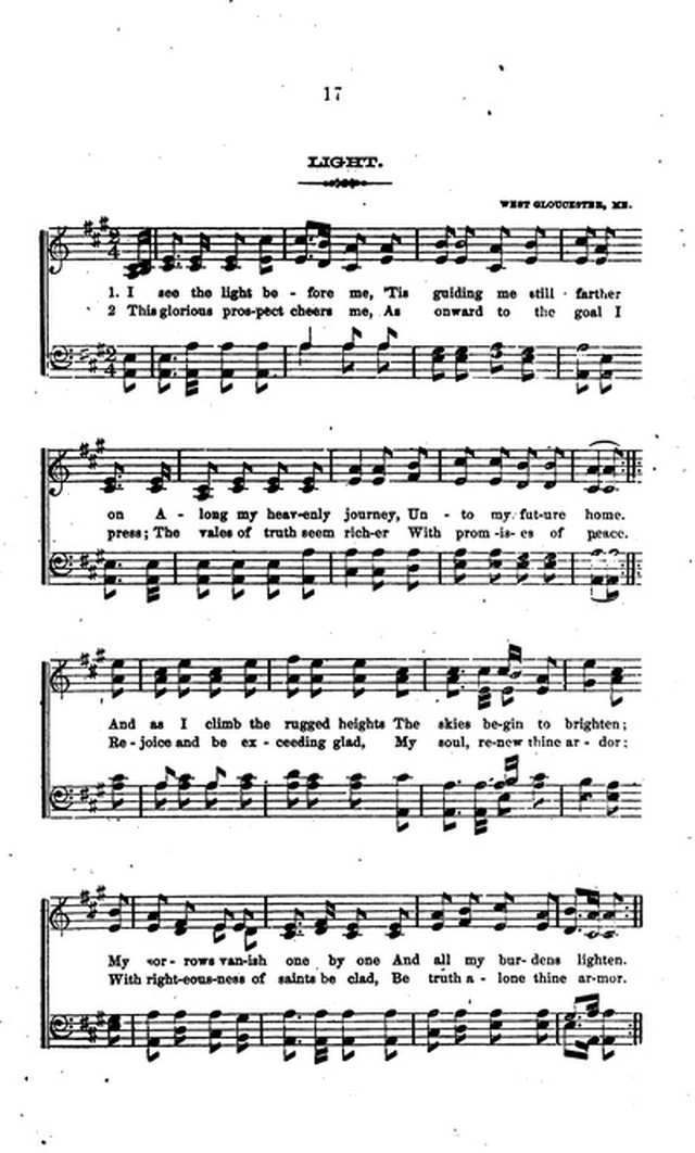 A Collection of Hymns and Anthems: Adapted to Public Worship page 17