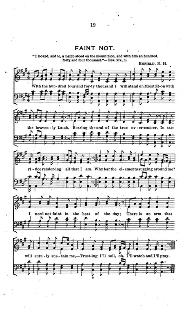 A Collection of Hymns and Anthems: Adapted to Public Worship page 19