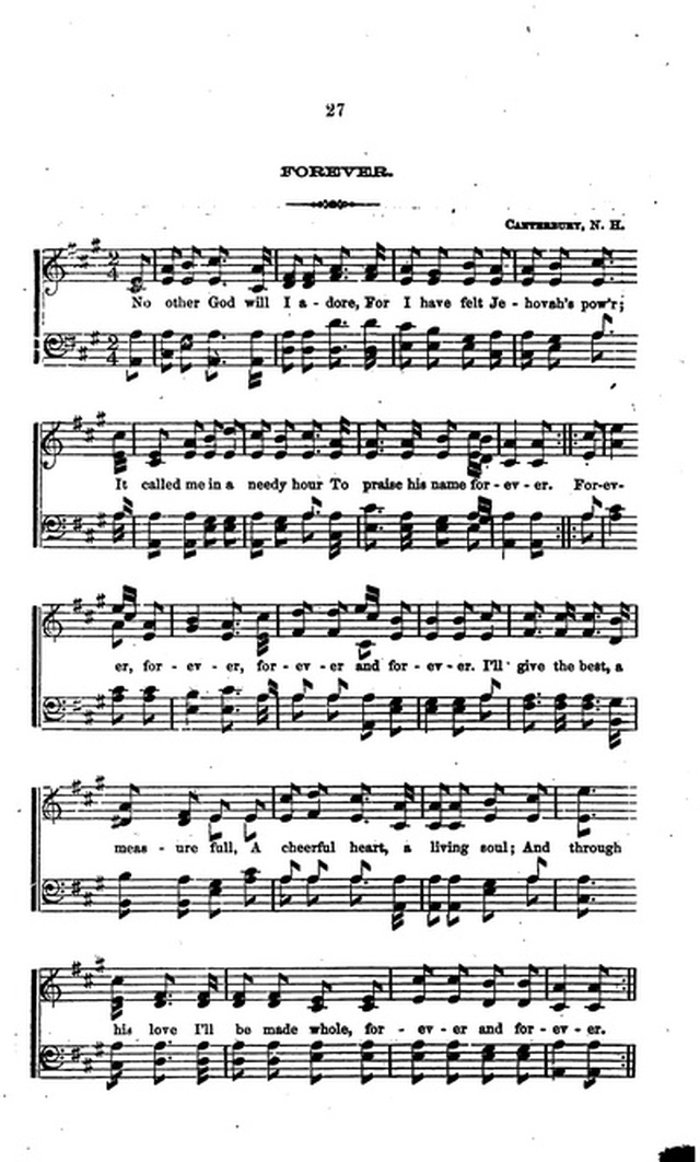 A Collection of Hymns and Anthems: Adapted to Public Worship page 27