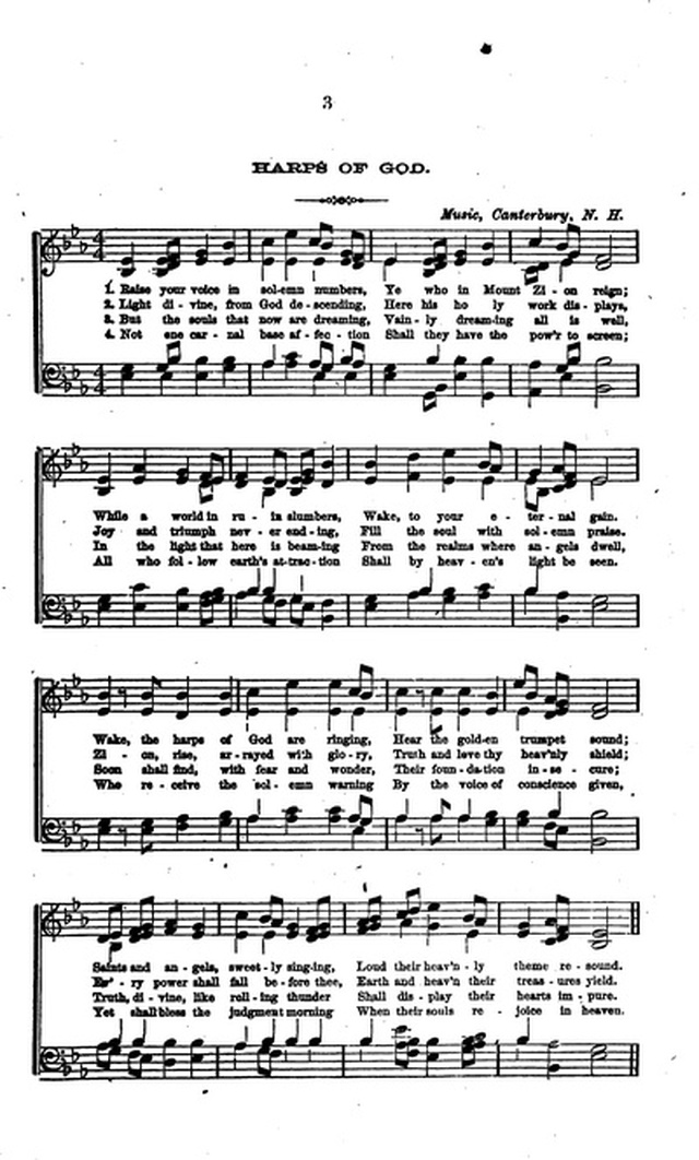 A Collection of Hymns and Anthems: Adapted to Public Worship page 3