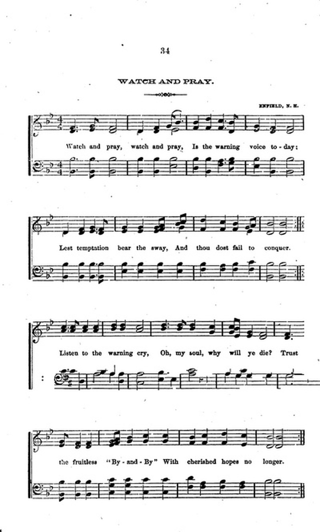 A Collection of Hymns and Anthems: Adapted to Public Worship page 34