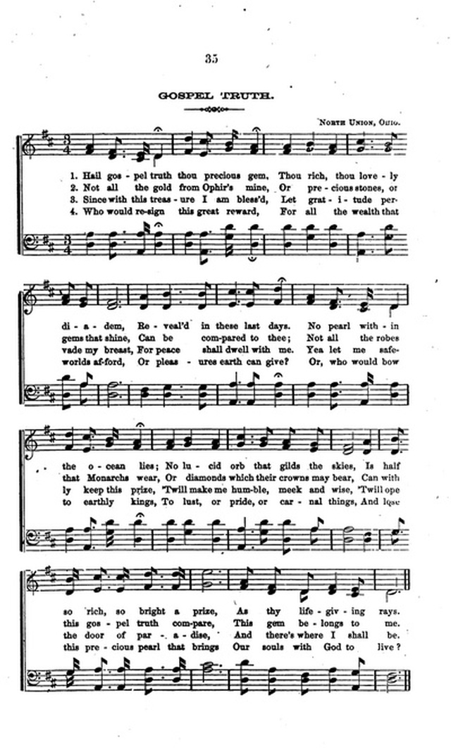 A Collection of Hymns and Anthems: Adapted to Public Worship page 35