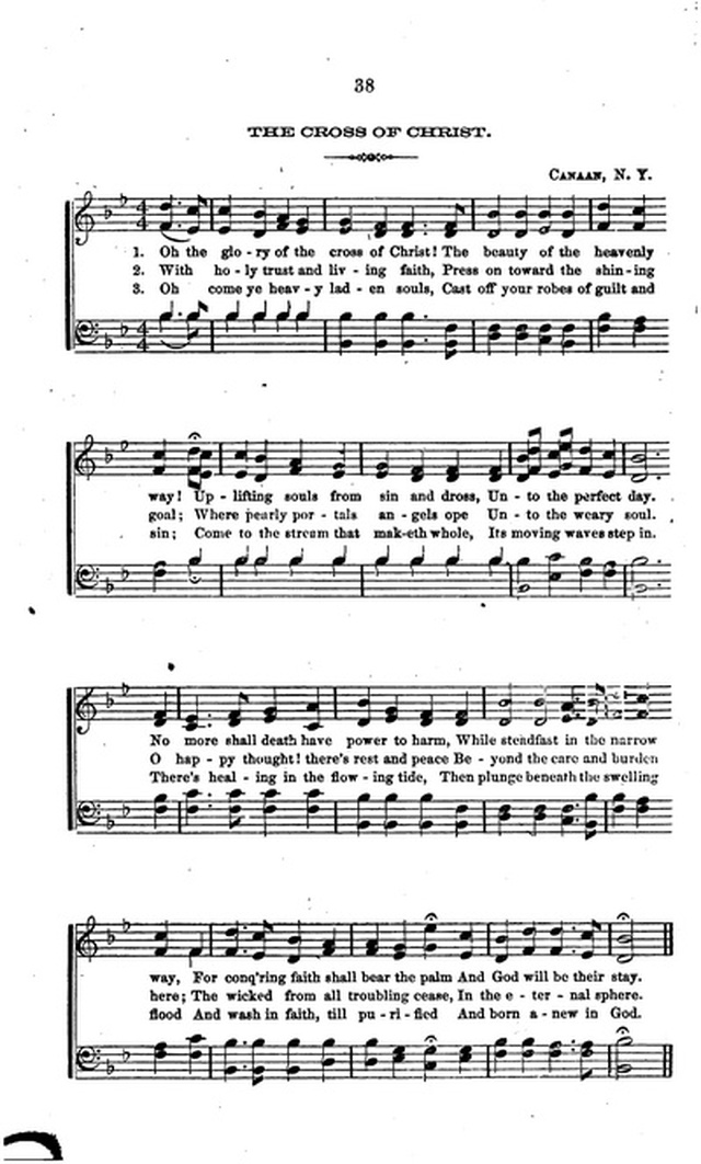 A Collection of Hymns and Anthems: Adapted to Public Worship page 38
