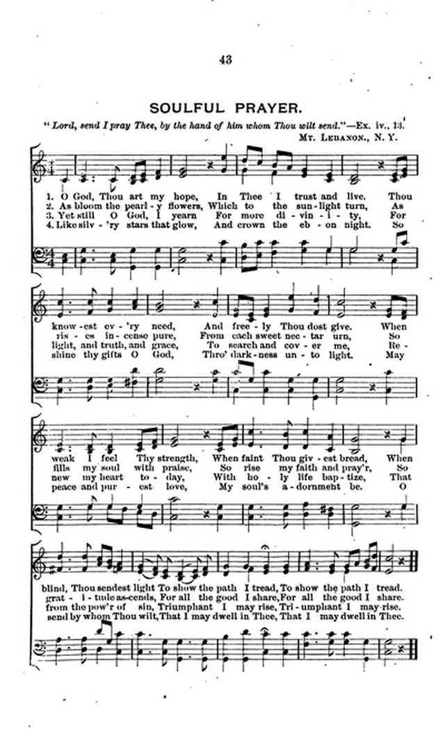 A Collection of Hymns and Anthems: Adapted to Public Worship page 43