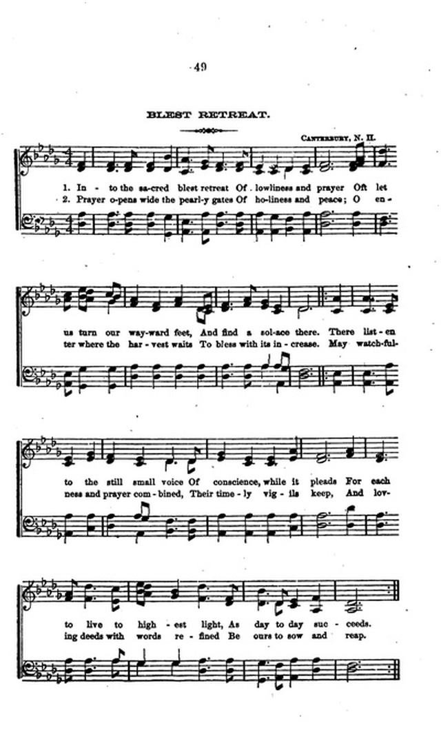 A Collection of Hymns and Anthems: Adapted to Public Worship page 49