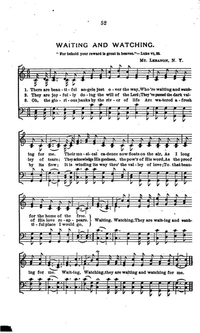 A Collection of Hymns and Anthems: Adapted to Public Worship page 52