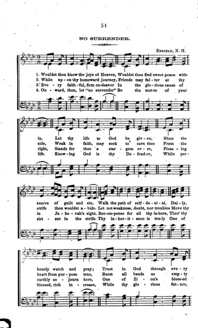A Collection of Hymns and Anthems: Adapted to Public Worship page 54