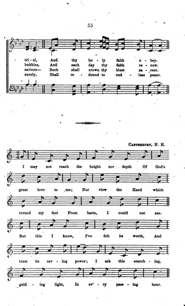 A Collection of Hymns and Anthems: Adapted to Public Worship page 55