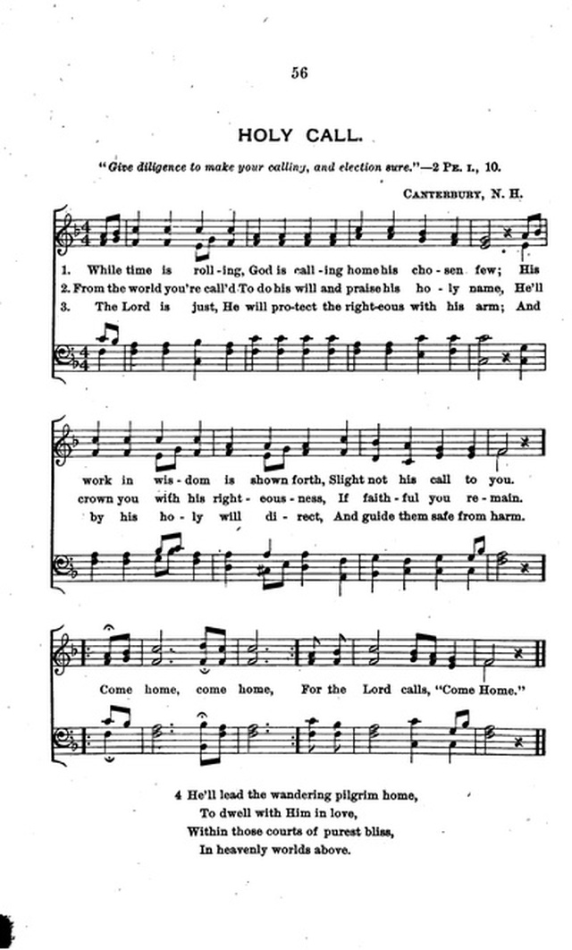 A Collection of Hymns and Anthems: Adapted to Public Worship page 56