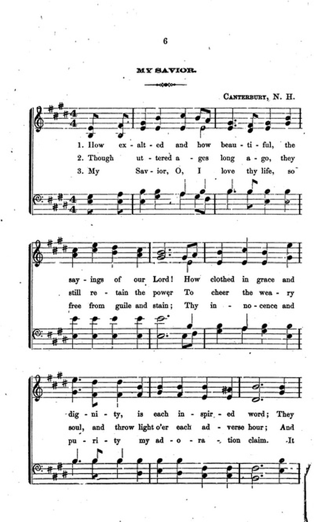A Collection of Hymns and Anthems: Adapted to Public Worship page 6