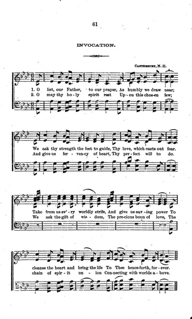 A Collection of Hymns and Anthems: Adapted to Public Worship page 61