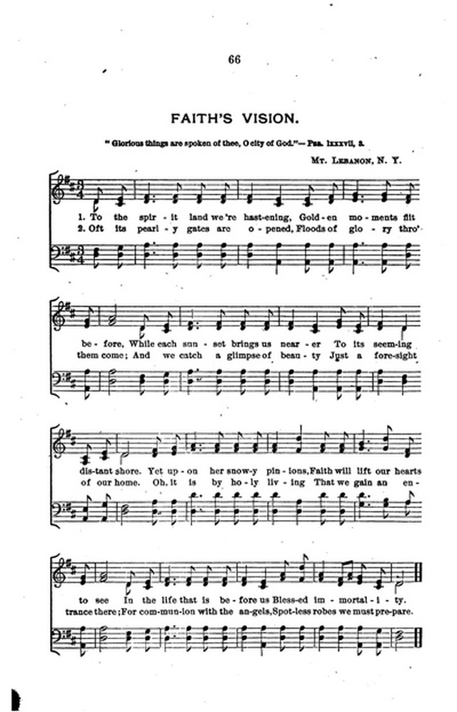 A Collection of Hymns and Anthems: Adapted to Public Worship page 66