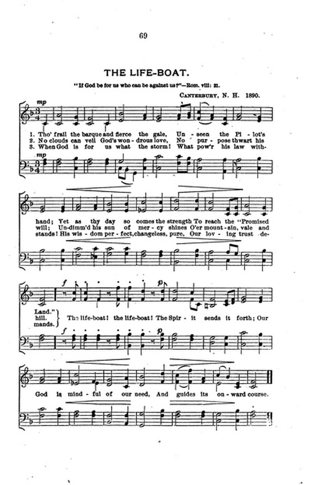 A Collection of Hymns and Anthems: Adapted to Public Worship page 69