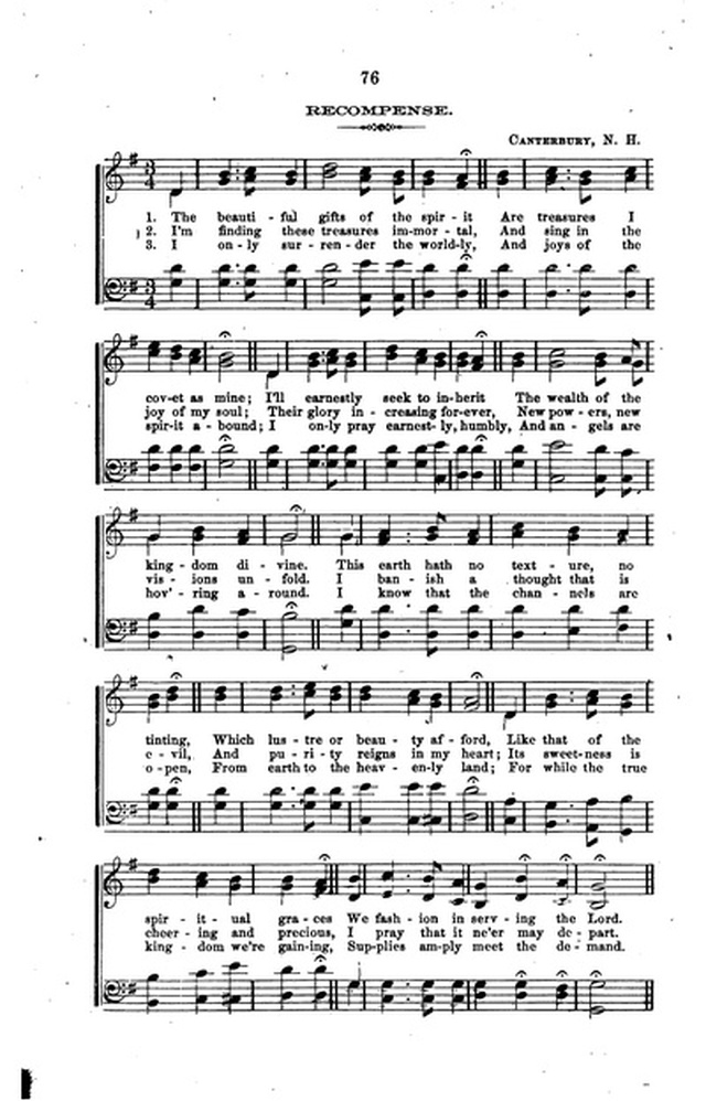 A Collection of Hymns and Anthems: Adapted to Public Worship page 76