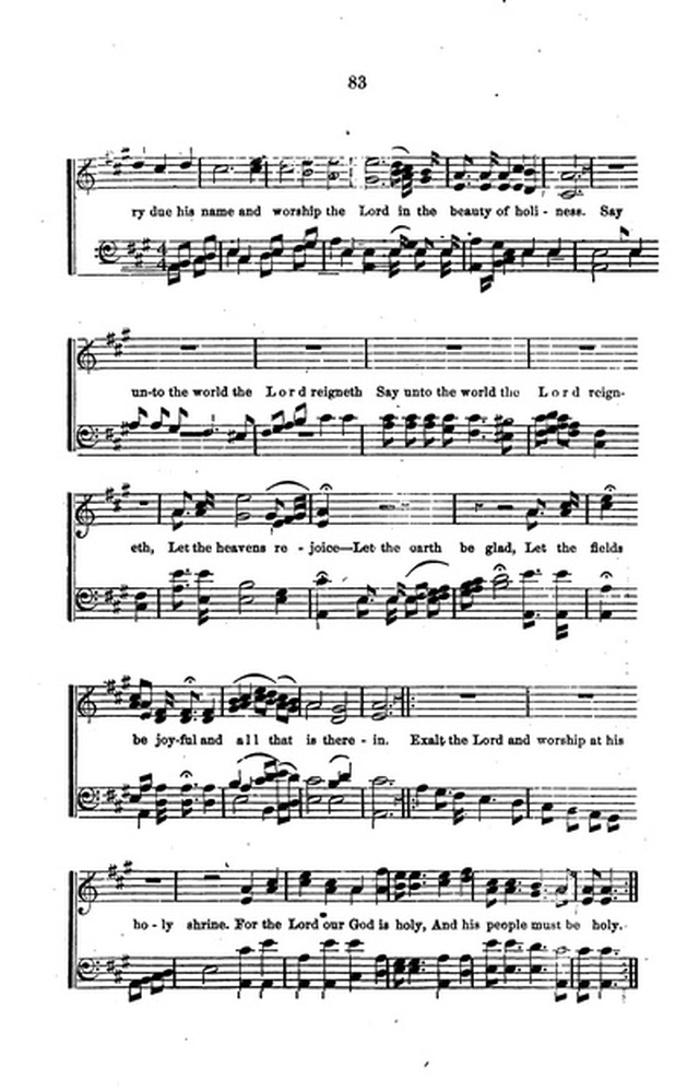 A Collection of Hymns and Anthems: Adapted to Public Worship page 83