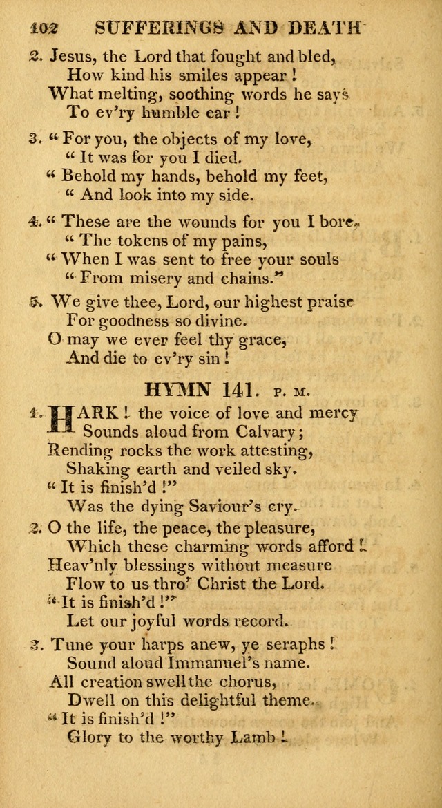A Collection of Hymns and A Liturgy: for the use of Evangelical Lutheran Churches; to which are added prayers for families and individuals page 102