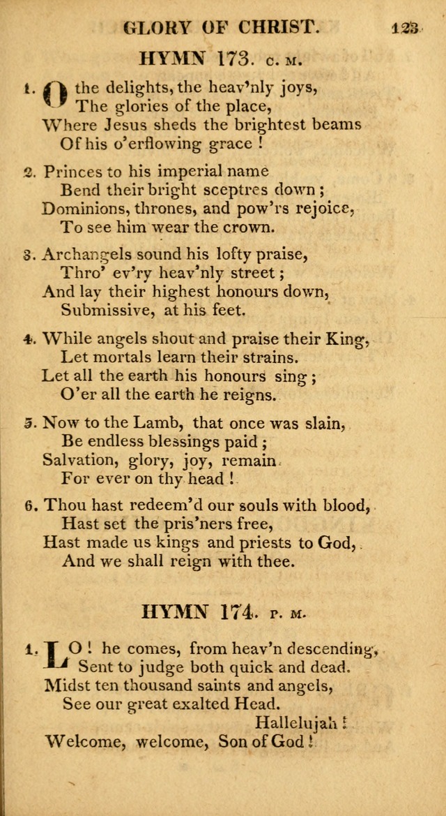 A Collection of Hymns and A Liturgy: for the use of Evangelical Lutheran Churches; to which are added prayers for families and individuals page 123