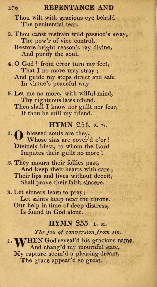 A Collection of Hymns and A Liturgy: for the use of Evangelical Lutheran Churches; to which are added prayers for families and individuals page 176