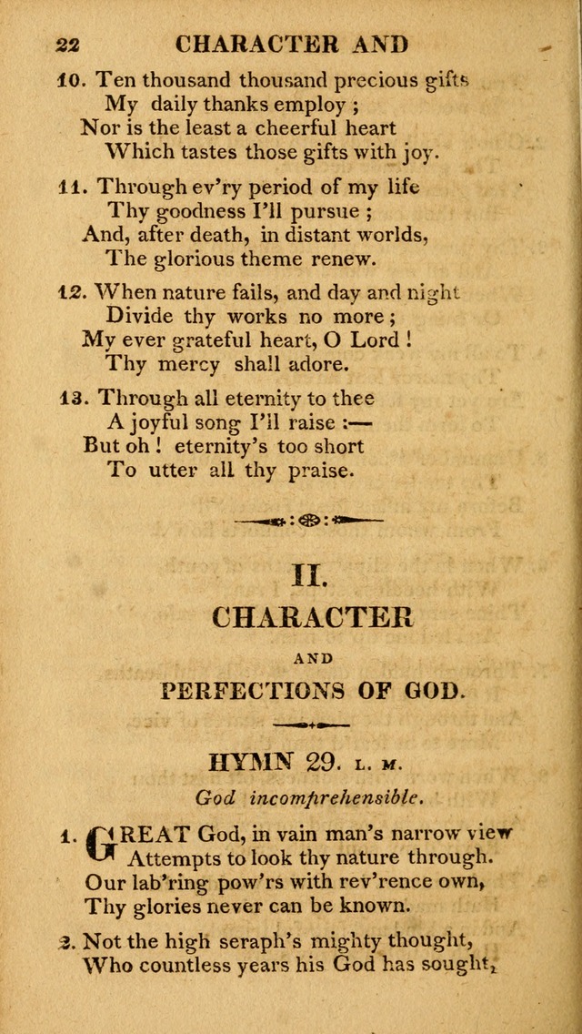 A Collection of Hymns and A Liturgy: for the use of Evangelical Lutheran Churches; to which are added prayers for families and individuals page 22