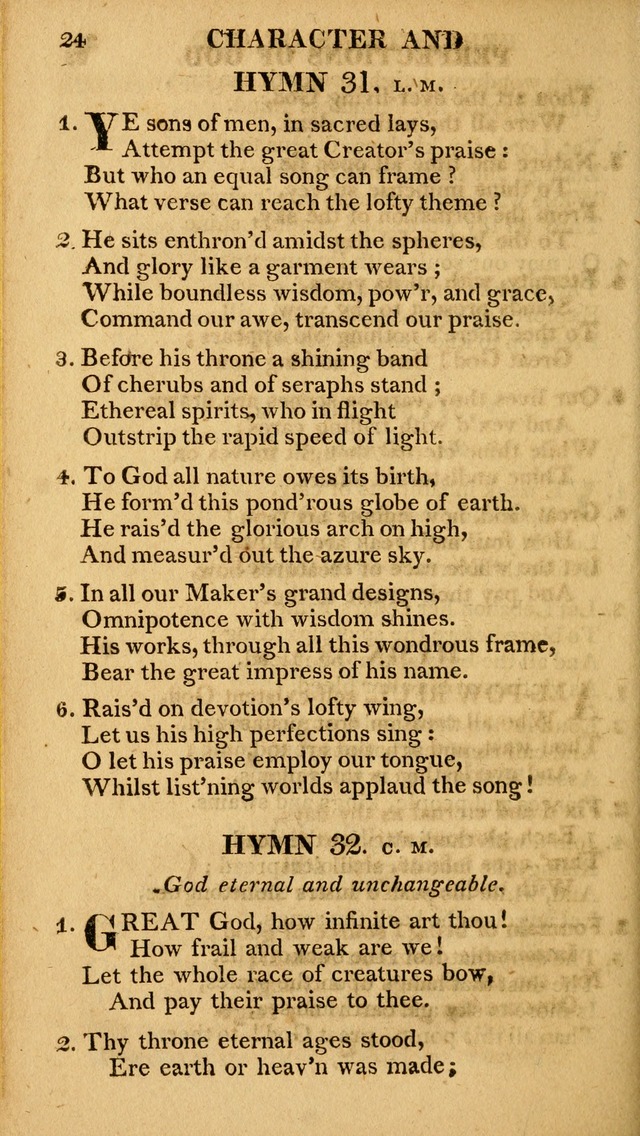 A Collection of Hymns and A Liturgy: for the use of Evangelical Lutheran Churches; to which are added prayers for families and individuals page 24