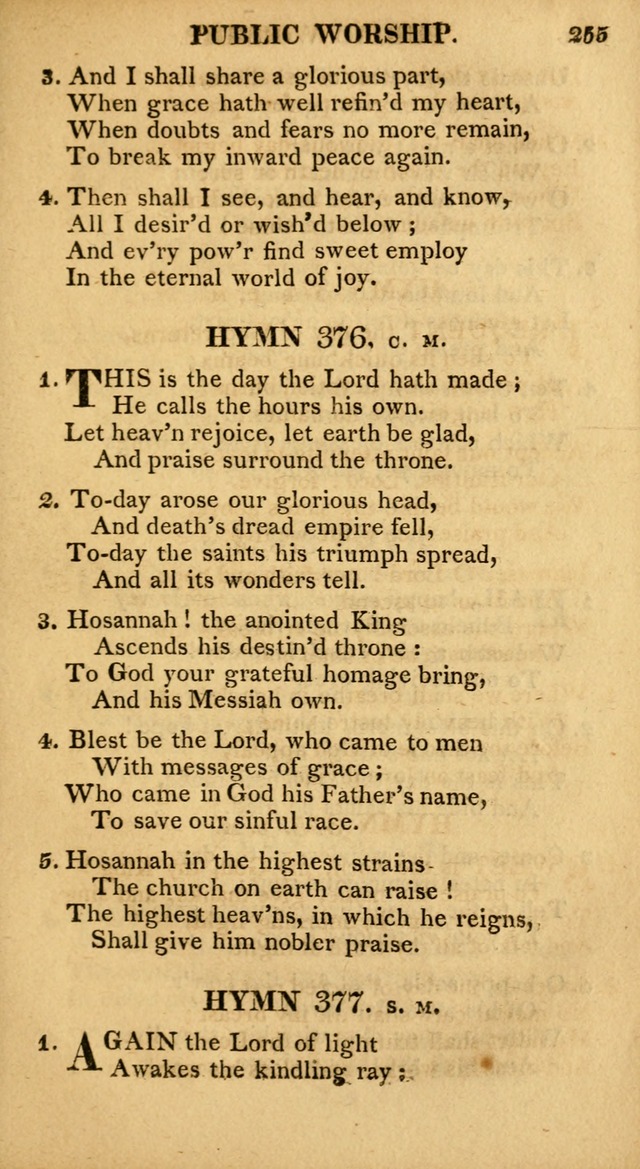 A Collection of Hymns and A Liturgy: for the use of Evangelical Lutheran Churches; to which are added prayers for families and individuals page 257