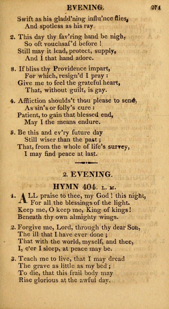 A Collection of Hymns and A Liturgy: for the use of Evangelical Lutheran Churches; to which are added prayers for families and individuals page 273