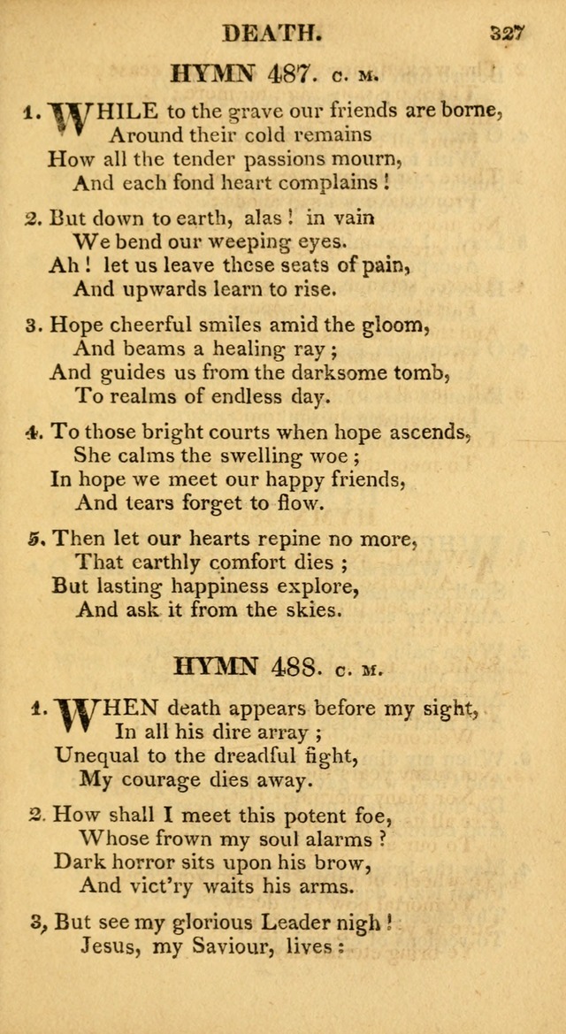 A Collection of Hymns and A Liturgy: for the use of Evangelical Lutheran Churches; to which are added prayers for families and individuals page 329