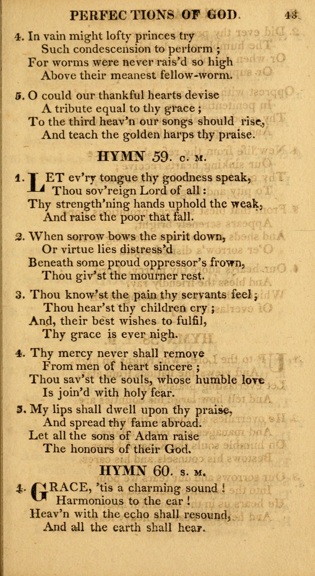 A Collection of Hymns and A Liturgy: for the use of Evangelical Lutheran Churches; to which are added prayers for families and individuals page 43
