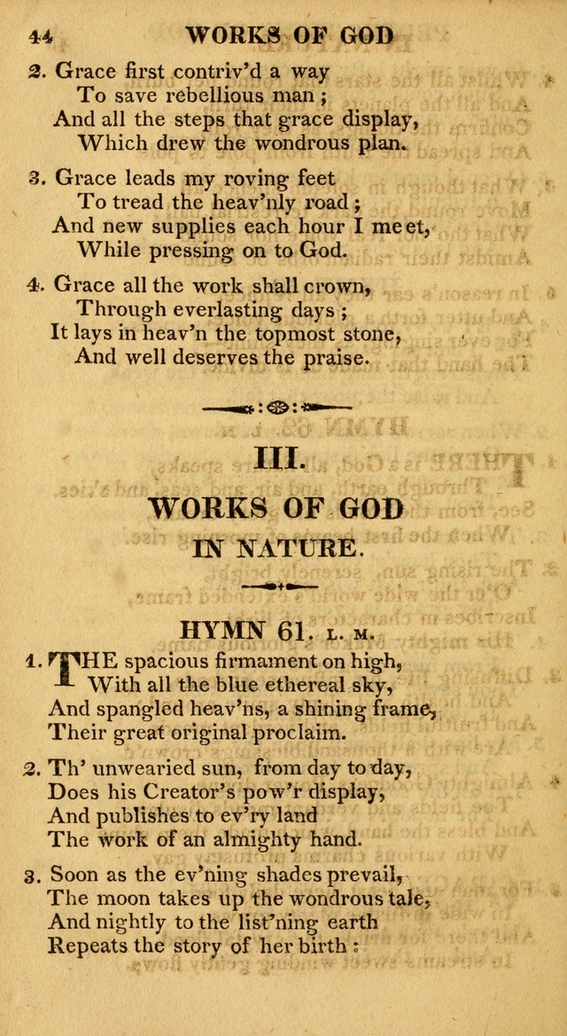 A Collection of Hymns and A Liturgy: for the use of Evangelical Lutheran Churches; to which are added prayers for families and individuals page 44