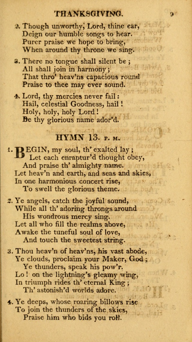 A Collection of Hymns and A Liturgy: for the use of Evangelical Lutheran Churches; to which are added prayers for families and individuals page 9