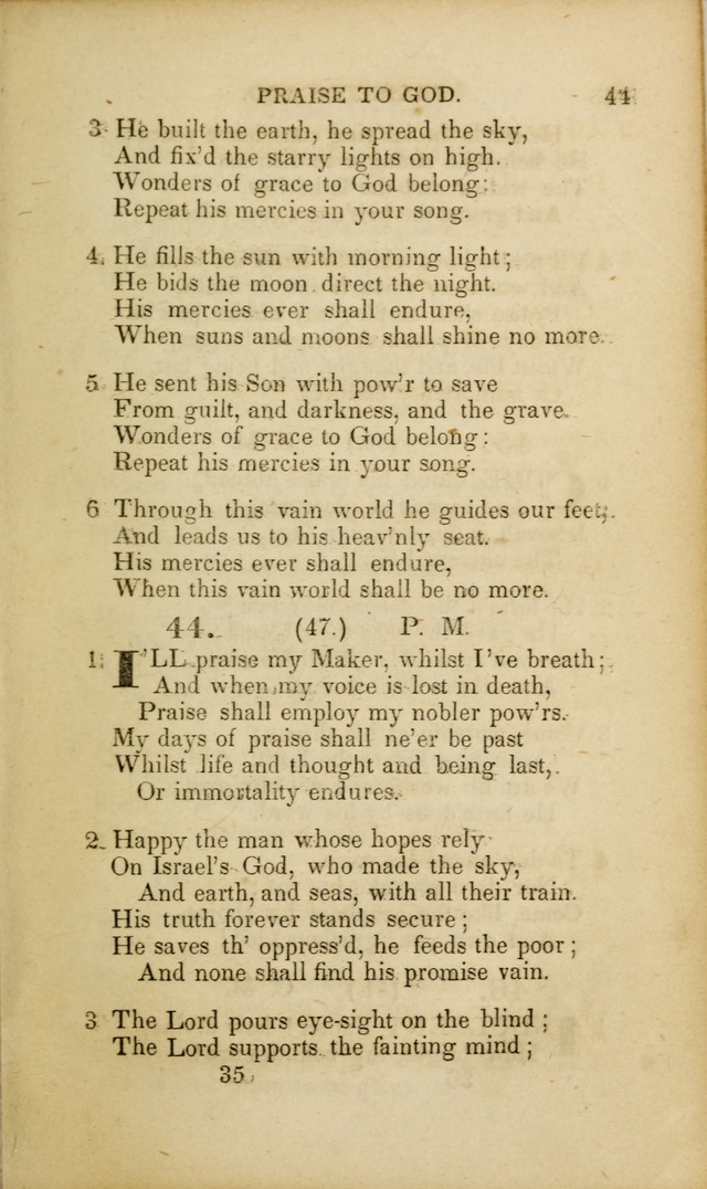 A Collection of Hymns and Prayers, for Public and Private Worship page 40