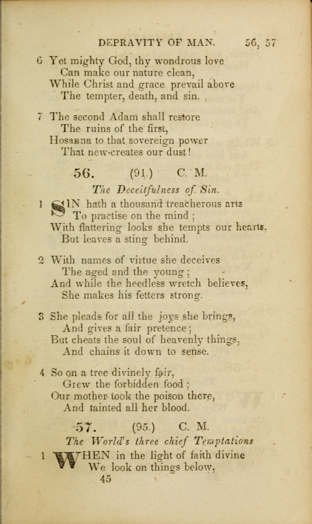 A Collection of Hymns and Prayers, for Public and Private Worship page 50
