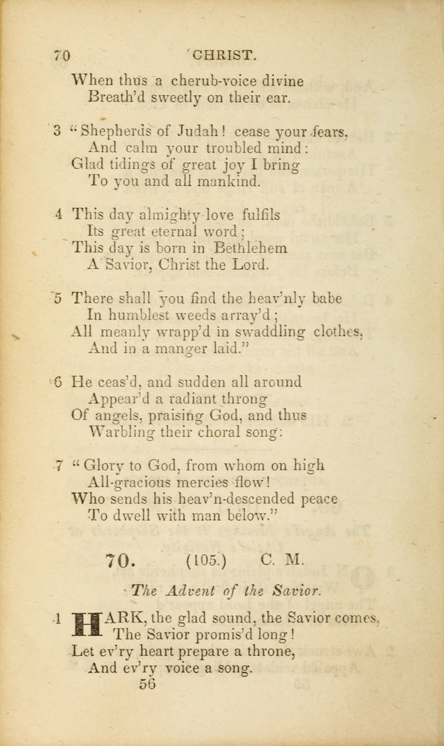 A Collection of Hymns and Prayers, for Public and Private Worship page 61
