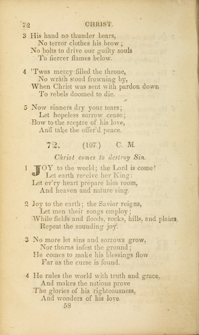 A Collection of Hymns and Prayers, for Public and Private Worship page 63
