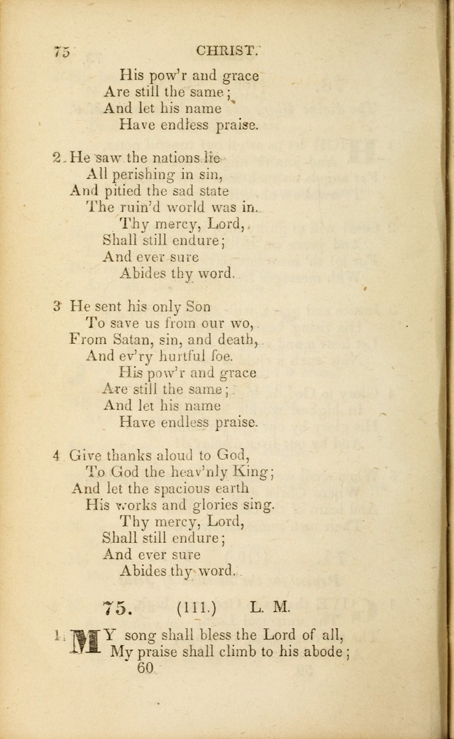 A Collection of Hymns and Prayers, for Public and Private Worship page 65