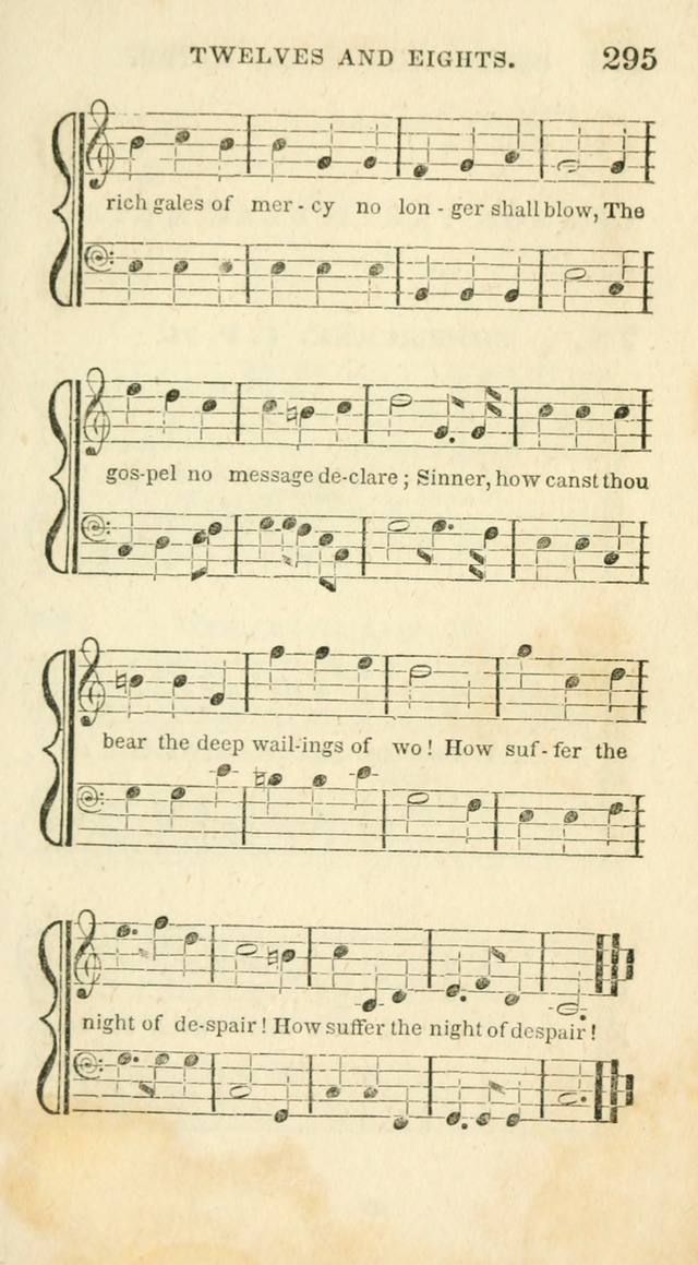 Conference Hymns : adapted to religious conferences, and meetings for prayer, to which is added a selection of the most favorite melodies in common use page 299