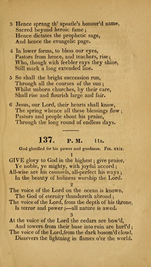Christian Hymns: adapted to the worship of God our Saviour in public and private devotion, compiled from the most approved ancient and modern authors, for the Central Universalist Society... page 122